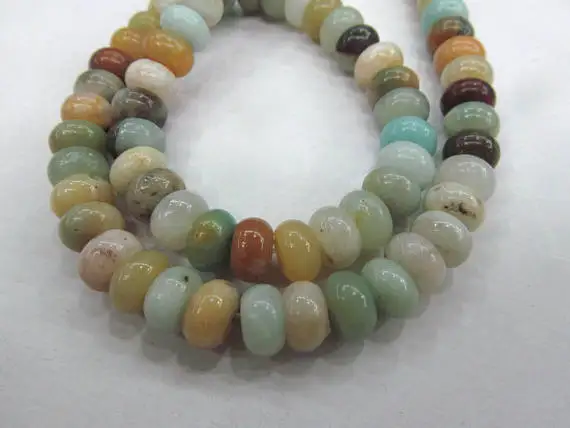 Две 16 &quotнити матовые Амазонит Rondelle heishi Краб бусины 4-10 мм | Украшения и аксессуары