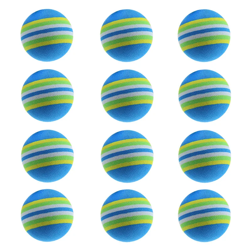 CRESTGOLF 10 шт./упак. Радужный мяч для гольфа разноцветные мячи игры в гольф | Спорт и