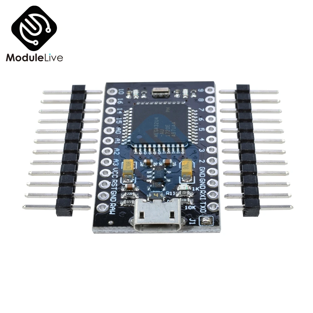 3 В 8 МГц ATmega32U4 Nano Pro микро usb плата контроллера для Arduino с Загрузчиком Mega32U4 Mini Leonardo