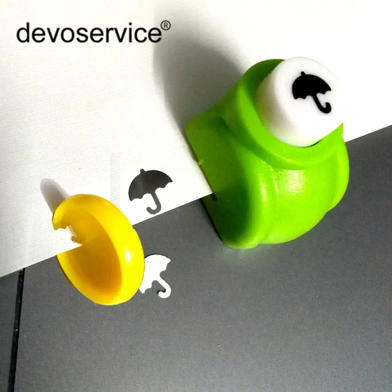 

Creative Umbrella Loose-Leaf Punch Mushroom Single Hole DIY Punch Hand Paper Punch Punches Office School Office Supplies Cutter