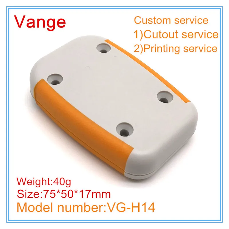 1 шт./лот изготовление форм IP54 ручной корпус из АБС-пластика diy с силиконовым