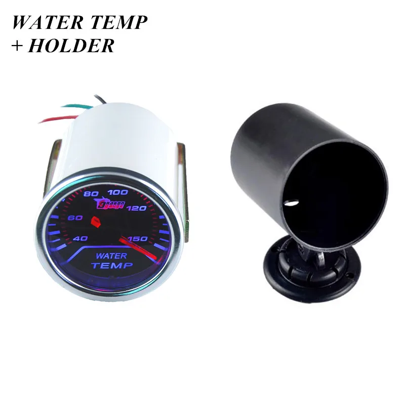 EE поддержка универсальные автомобильные часы белый корпус указатель 2 &quot52 мм Дым