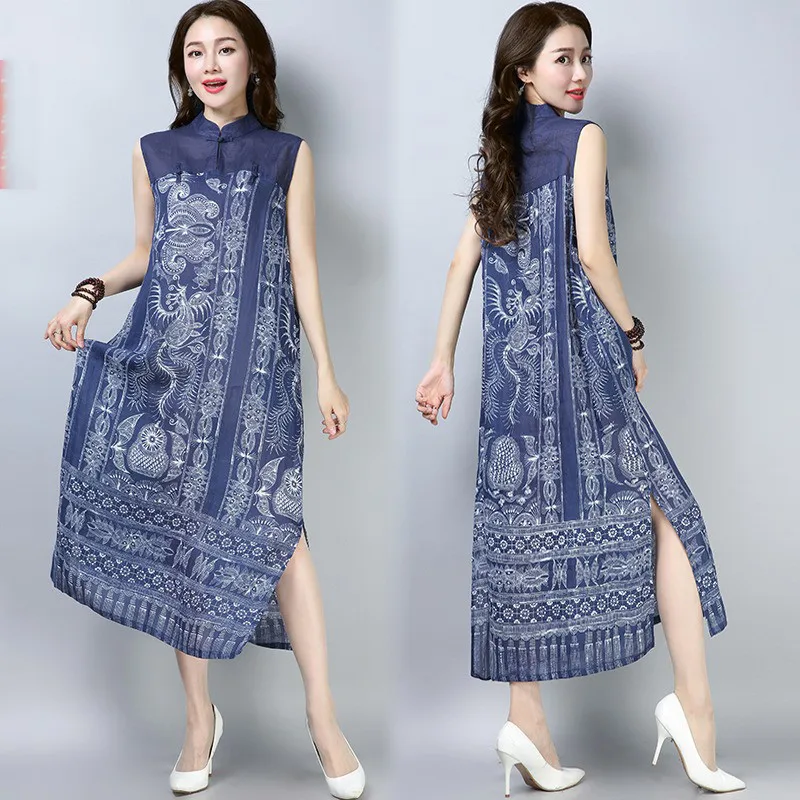 Женское традиционное китайское платье Ципао qipao для лета 2020 | Женская одежда