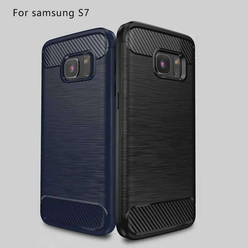 Тонкий мягкий чехол для телефона samsung s7 s8 s9 нескользящий матовый Силиконовый чехол для телефона для galaxy s7edge s8 plus s9 plus tpu чехол