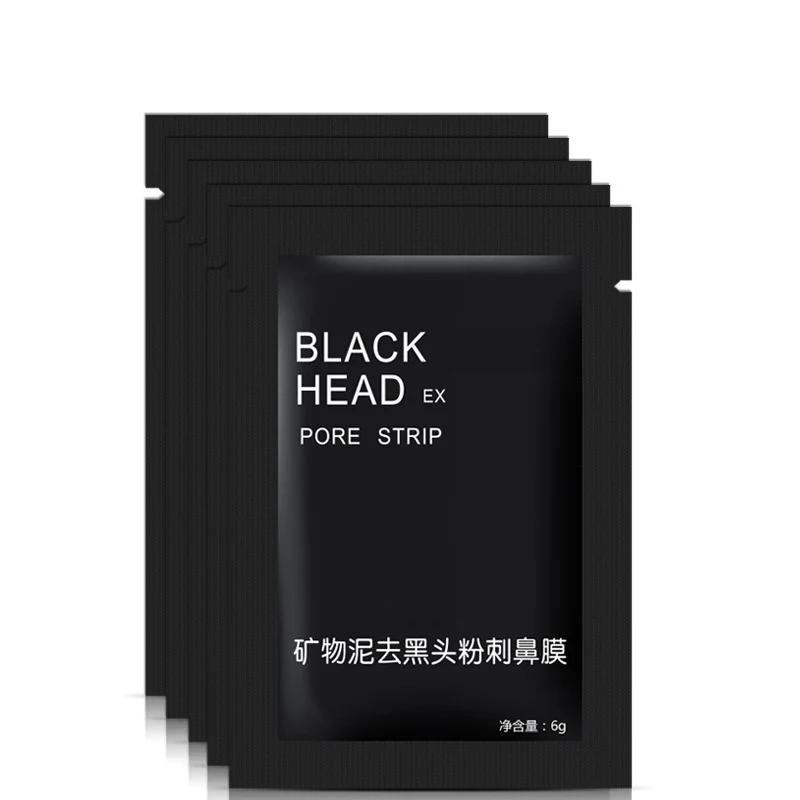 

310pcs/lot Tearing style Minerals Deep Cleansing purifying peel off Blackhead Close Nose pores facial mask black head pore