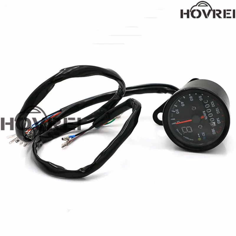 Тахометр универсальный для мотоцикла 12 В со светодиодной подсветкой 2 цвета|universal