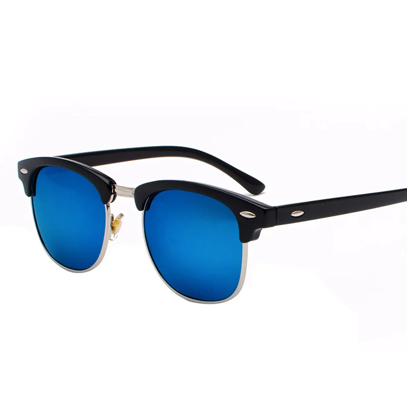 2018 новый высококачественный брендовый дизайн квадратные мужские солнцезащитные