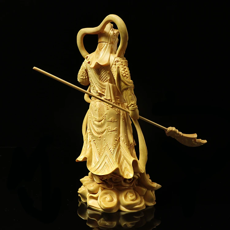 Изысканные украшения Guan Gong Jia Lan Supreme bouddha Bodhisattva, статуя богов-хранителей, аксессуары для домашнего декора