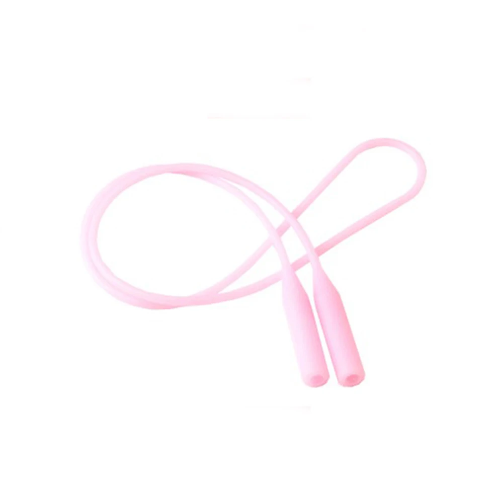 pink 1 шт., яркие цвета, эластичные силиконовые ремни для очков, цепочка для солнцезащитных очков, спортивные противоскользящие веревки для очков - Цвет: pink