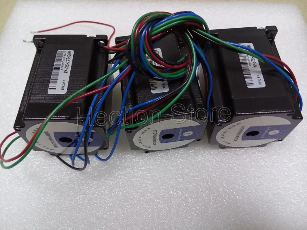 

New product Wholesale 3 pcs a lot Hection 57HS22-A stepper motor nema 23 out 2.2NM (312OZ) 4 wire save costs cnc stepper system