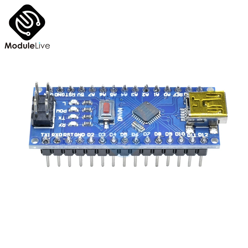 Плата микроконтроллера MINI USB NANO V3.0 CH340 CH340G 5 в 16 м Atmega328 ATmega328P для Arduino Nano 3 0 MEGA328 Pro
