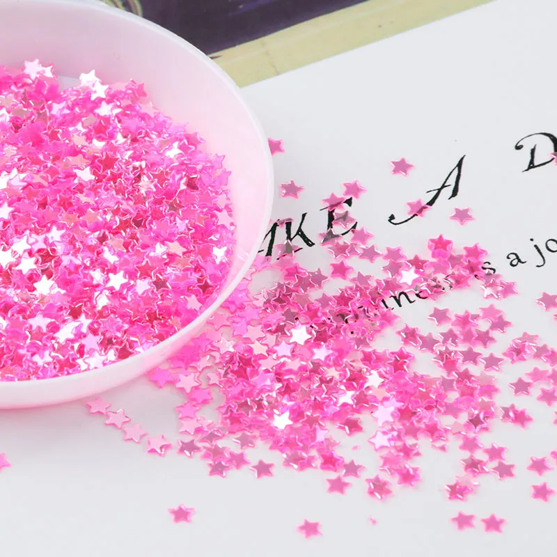 10g Crystal Nail Sequin 3mm 4mm Star Shape Sequins Paillettes for Nails Art Glitter,Wedding Decro confetti,Make up Accessories images - 6