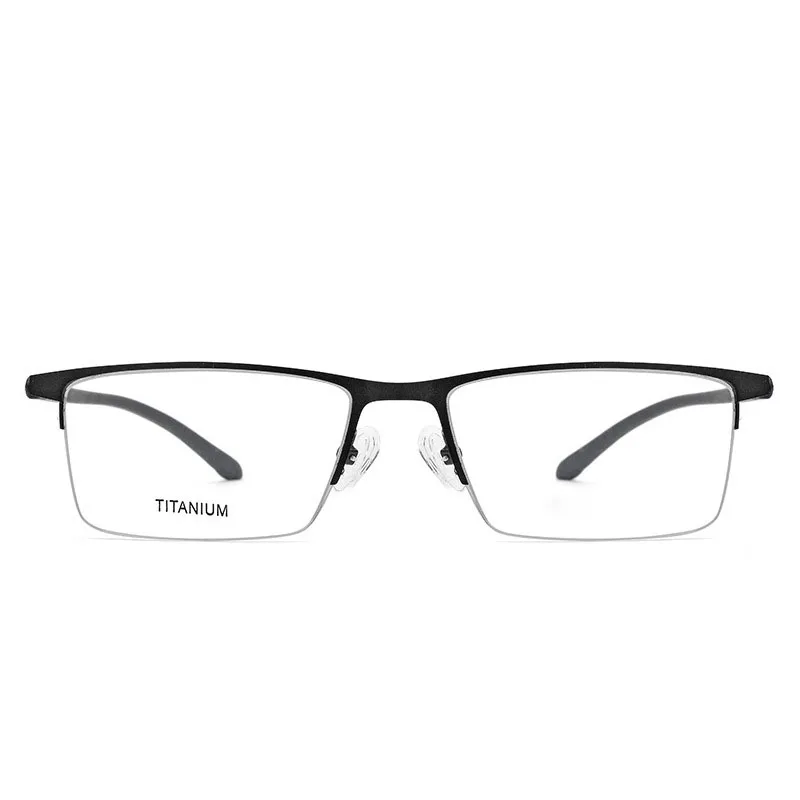 EOOUOOE Титан бренд дизайн для мужчин оптика очки мальчик рецепт Óculos Gafas половина
