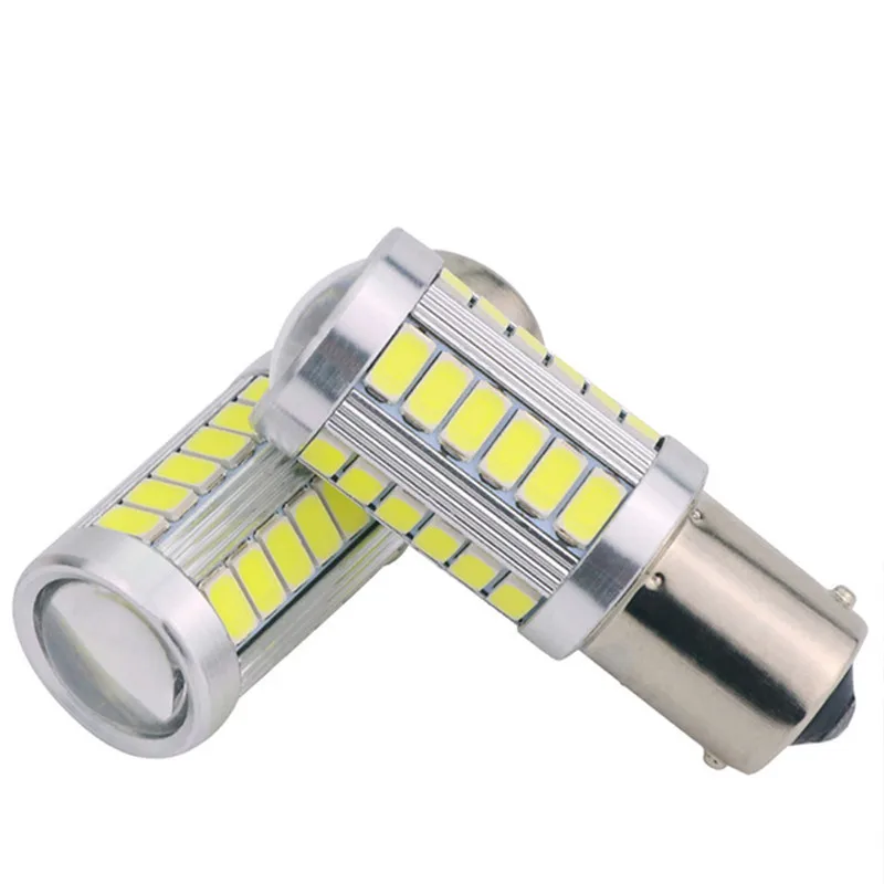 4 шт. 1156 SMD5630 33 светодиодный s Автомобильная резервная светильник S25 BA15S дневные