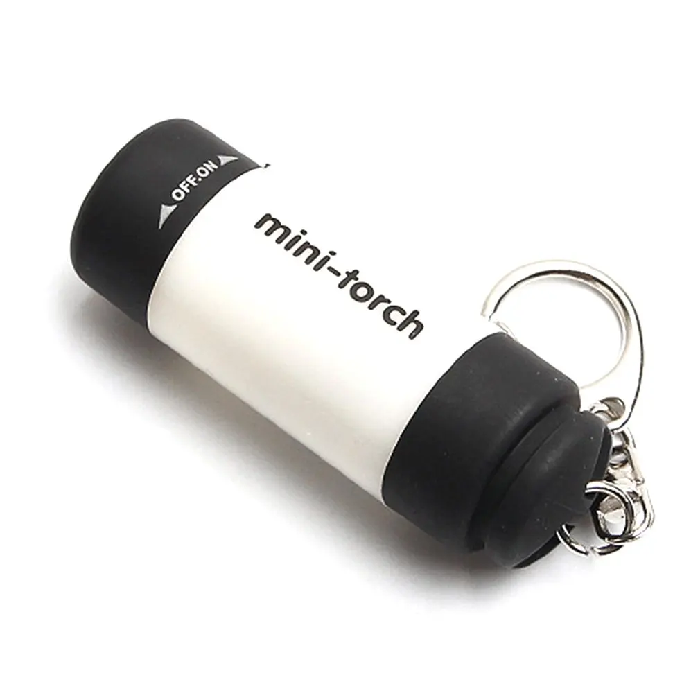 Мини светодиодный фонарик USB Перезаряжаемый супер яркий легкий