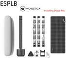 Отвертка электрическая Wowstick 1F + 1F Pro, 56 шт. в наборе, Прецизионная беспроводная, перезаряжаемая, магнитная, со светодиодсветильник кой