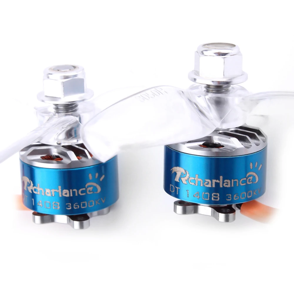 Rcharlance пламя 1408 3600KV безщеточный для FPV Радиоуправляемый Дрон пульт дистанционного
