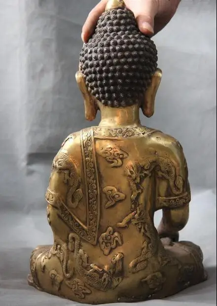 Фото 16 Tibet Buddhism Temple Copper Bronze Gild Dragon Sakyamuni Rulai Buddha Statue Дом и сад 16 Tibet Buddhism Temple Copper Bronze Gild Dragon Sakyamuni Rulai Buddha Statue Дом и сад