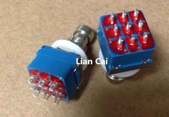 Ножная педаль для электрогитары 3PDT Педальный переключатель с эффектами истинное