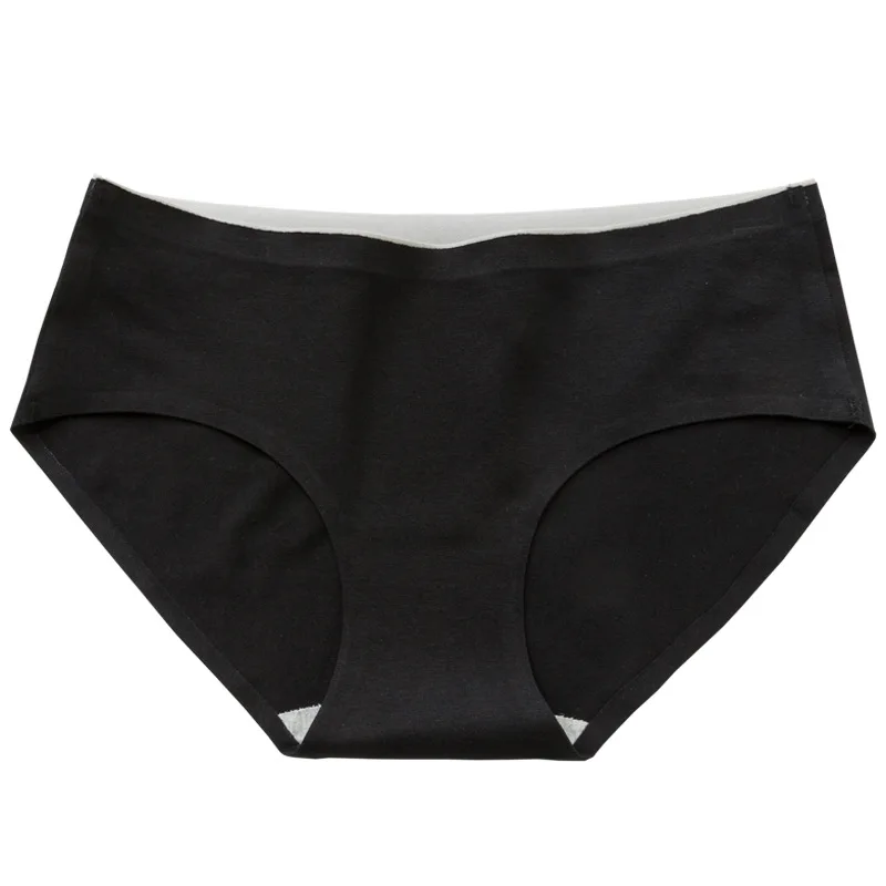 Peeli High Waist Seamless Panties For Women Fitness Yoga Shorts Sexy Hip Gym Short Running Slimming Cotton Sport Underwear Femme - Цвет: black