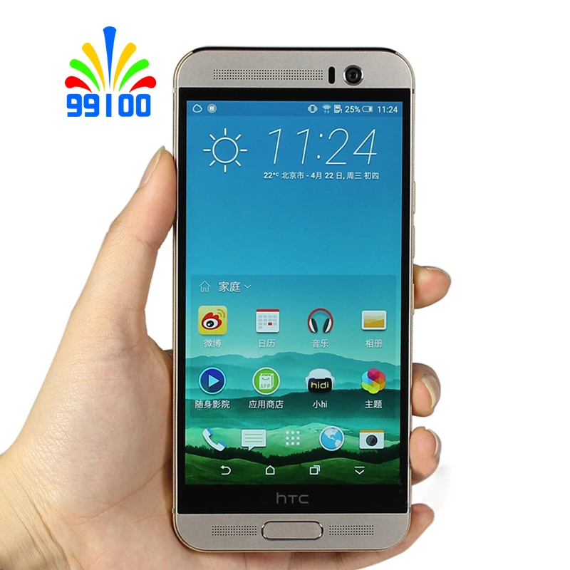 Отремонтированный оригинальный HTC один M9 + 5 2 &quotразблокированный мобильный