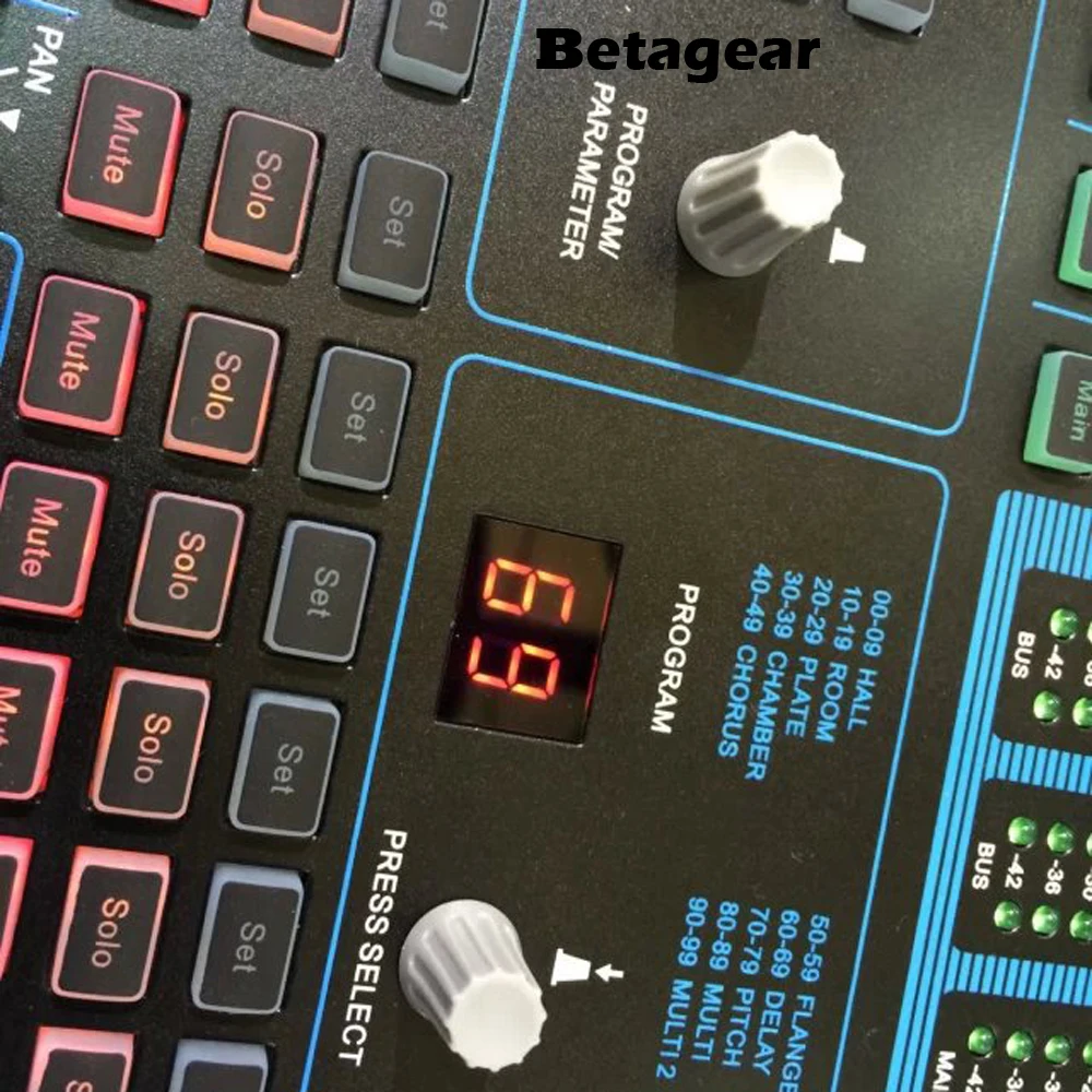 Betagear Профессиональный цифровой аудио микшерный пульт 12 каналов аудио dj consola de аудио Профессиональный звуковой микшер живой звук