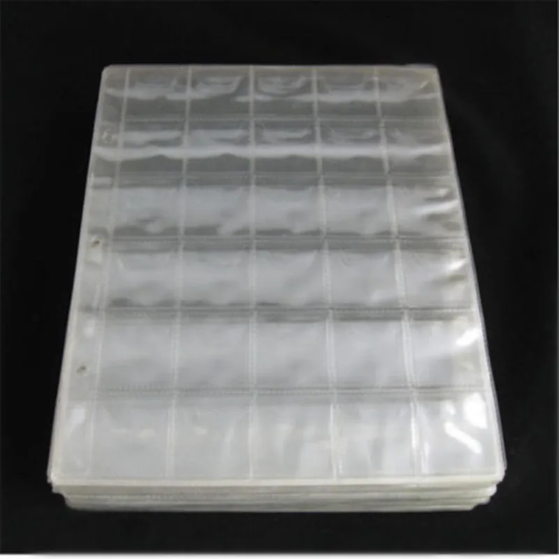 Новый 30 карманов держатель для монет хранение Денег Пенни коллекция альбом