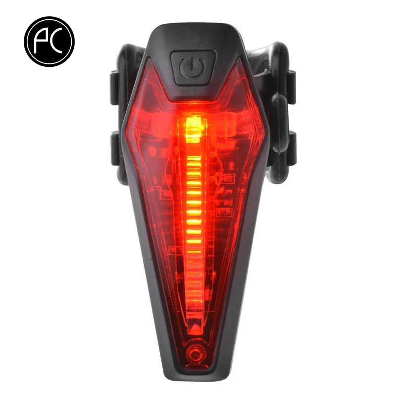 Велосипедный задний фонарь IPX-4 водонепроницаемый светодиодный красный свет Cree