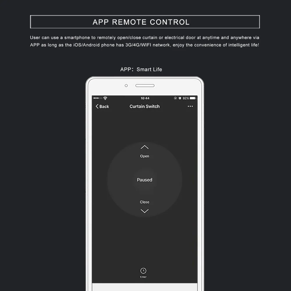 Смарт-переключатель Timethinker с поддержкой Wi-Fi и управлением через приложение |