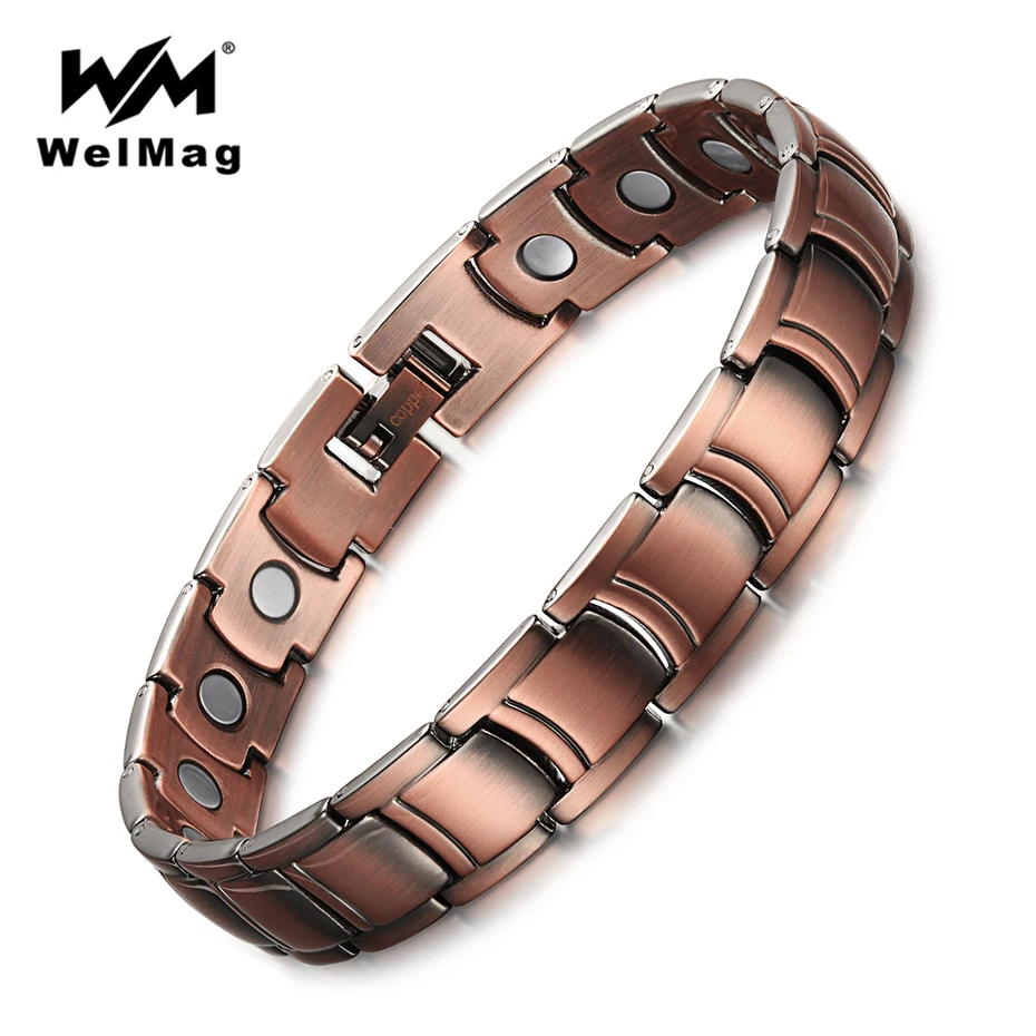 Браслеты и обручи WelMag для магнитной терапии мужчин женщин регулируемые