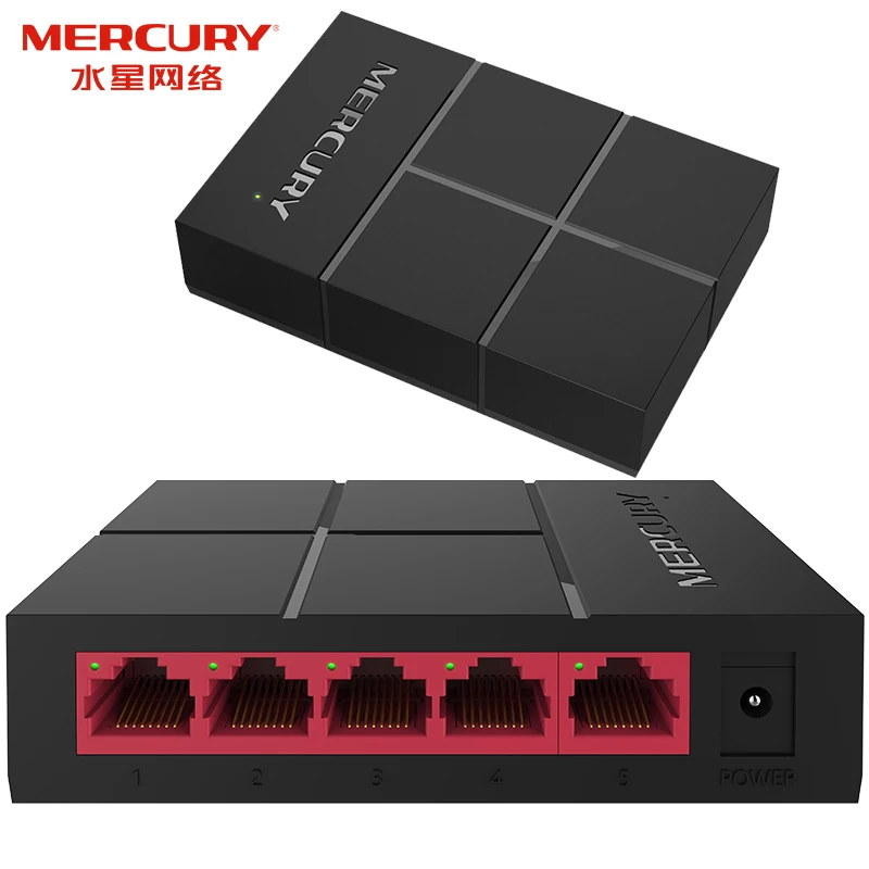 Mercury SG105M 5 Порты и разъёмы гигабитный коммутатор 10/100/1000 Мбит/с RJ45 LAN Ethernet быстро
