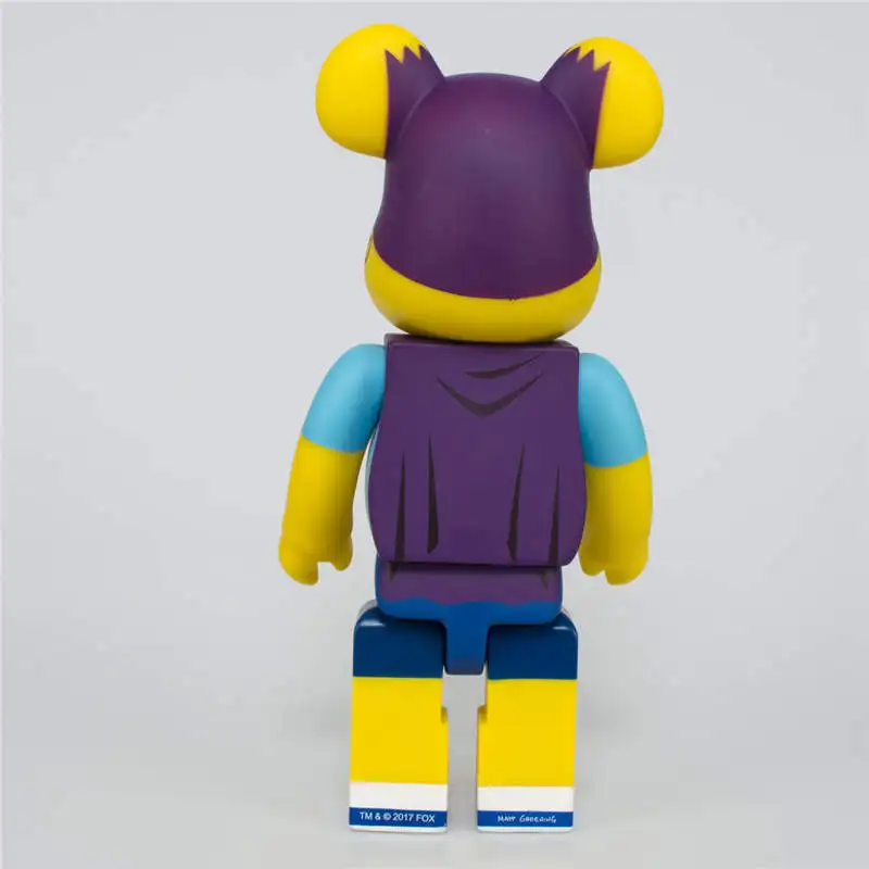 11 дюймов Аниме Bearbrick фигурка Cos Бэтмен Симпсоны кукла Be@ rbrick ПВХ Коллекционная модель игрушки подарки для детей