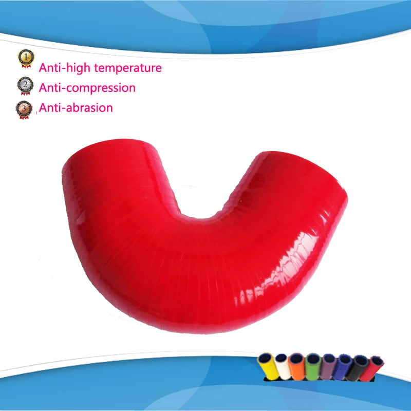 

4ply 135 Degree Eblow Silicone hose Reducer Coupler leg lenght 90mm