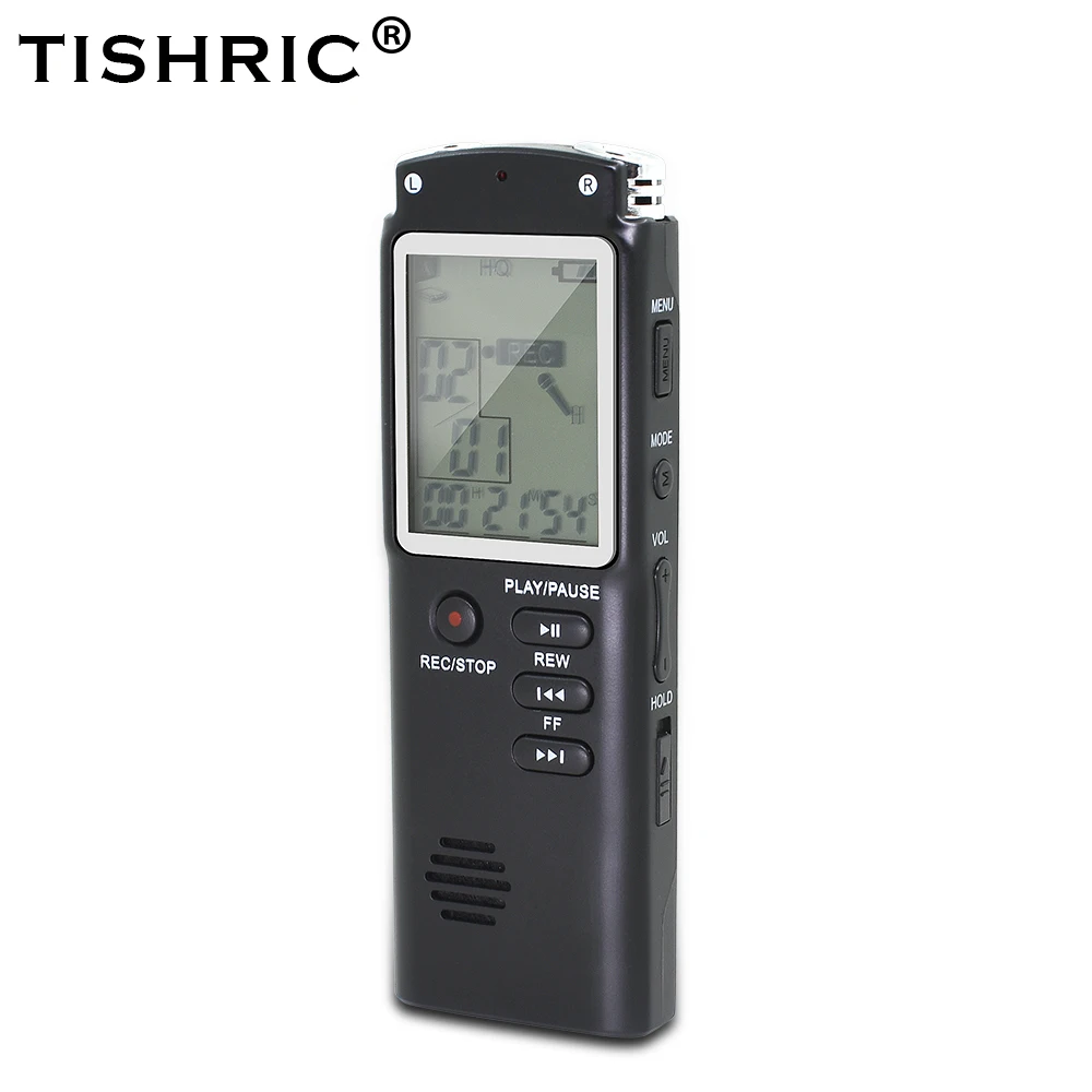 TISHRIC Mini Usb диктофон 8 Гб Профессиональный цифровой цифровое аудио записывающее