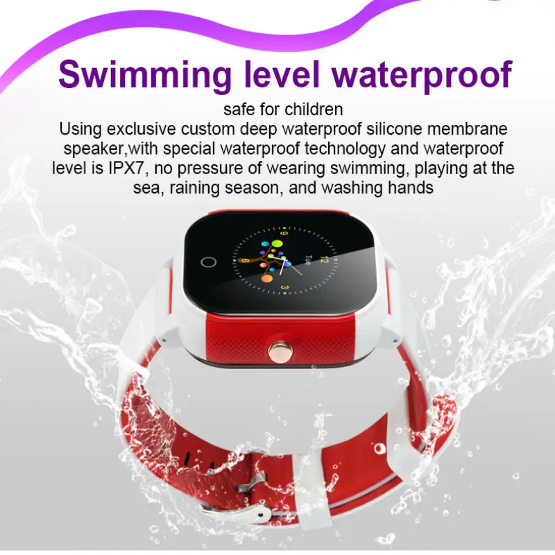 Водонепроницаемые Точные GPS Смарт часы FA23 Поддержка WIFI SOS LBS IPX7 поиск Finder