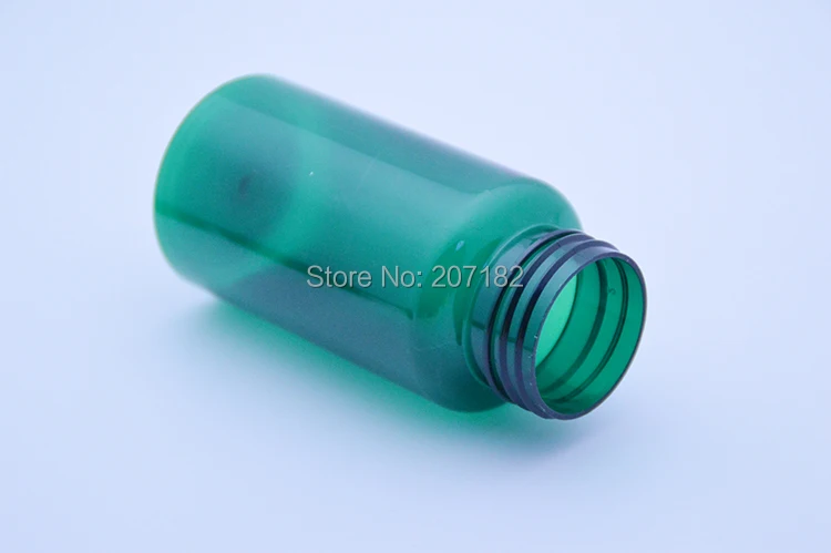 Прозрачная зеленая бутылка для лекарств домашних животных 100 шт. 150 мл