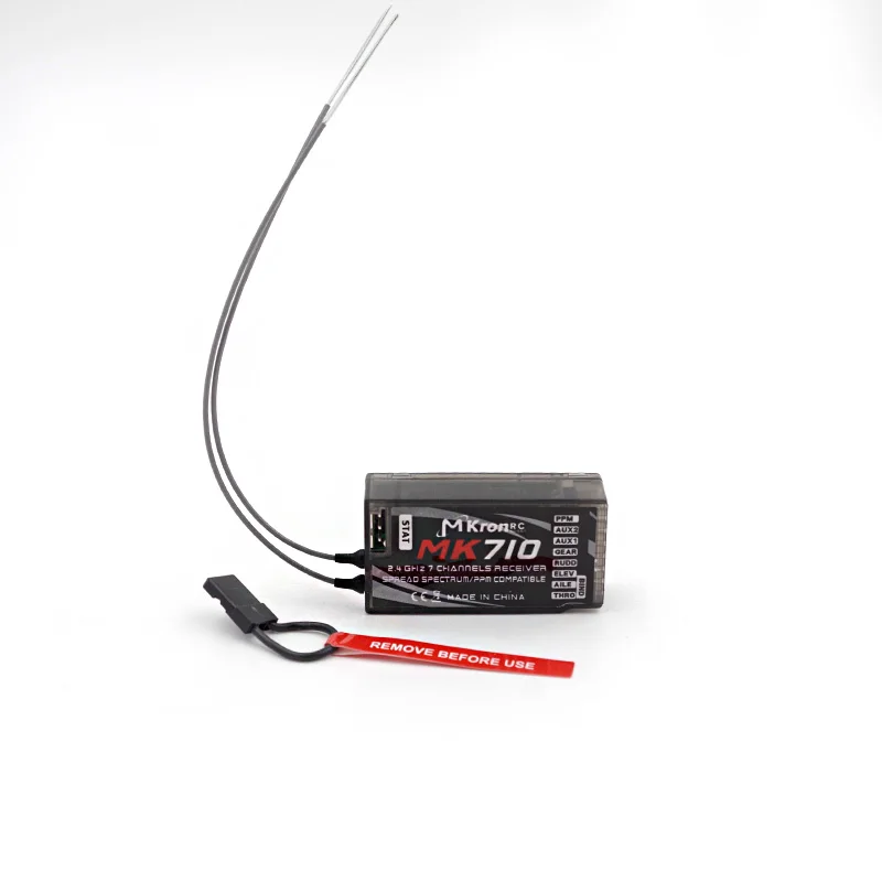 Mkron 2 4G 7CH MK710 DSM2 DSMX совместимый приемник с поддержкой PPM выход|Детали и аксессуары| |