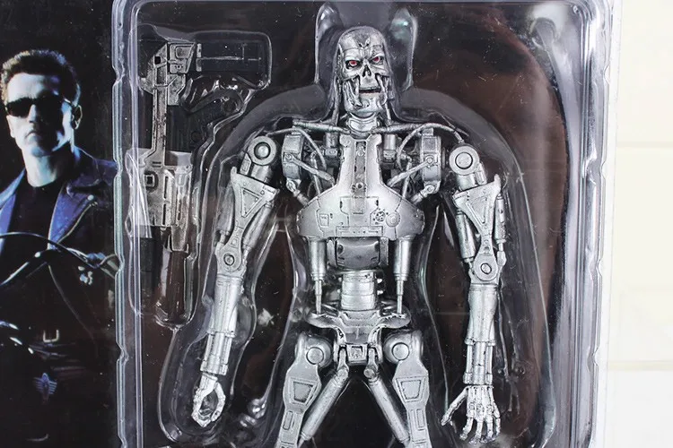 Новое поступление NECA Терминатор 2 фигурка T-800 эндоскелет Классическая фигурка игрушка " 18 см лучший подарок