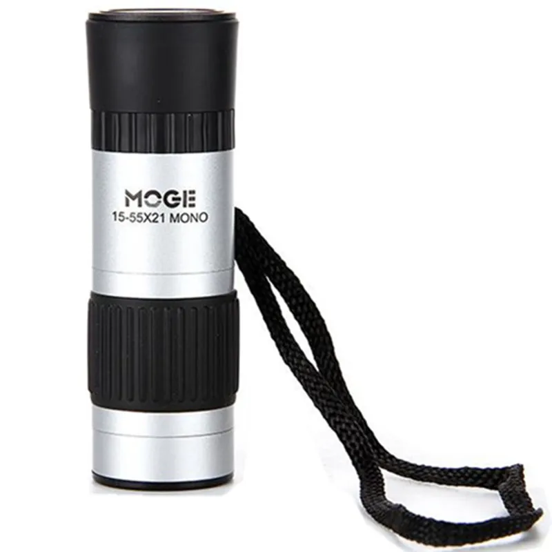 15-55X21 телескоп Монокуляр высокой мощности оптический Профессиональный Spyglass