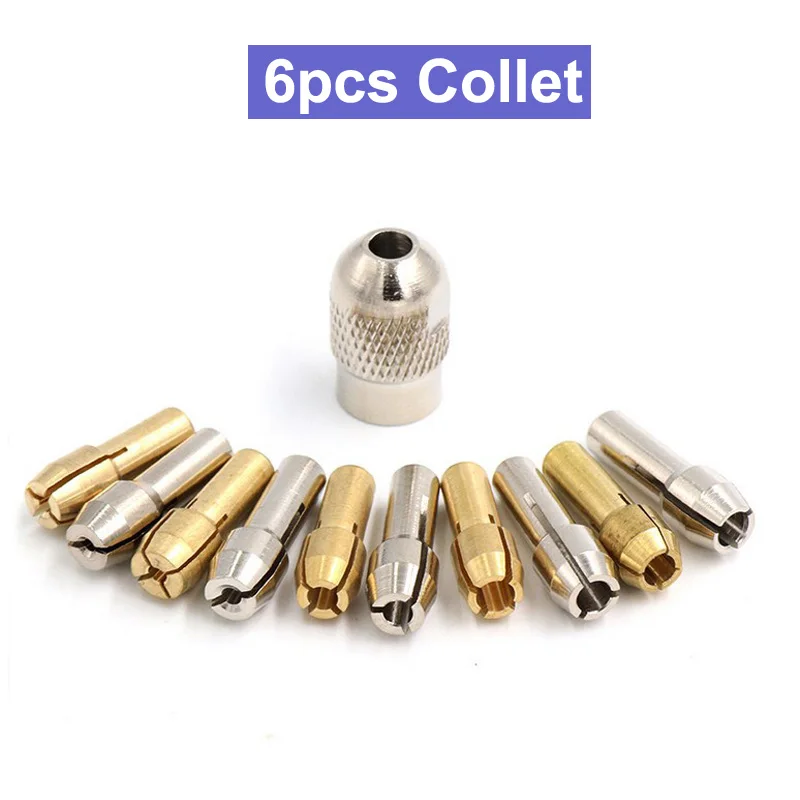 Набор патронов для электродрели URANN 6 шт. 0 5 ~ 3 2 мм|drill chuck set|chuck setdrill bit collet |