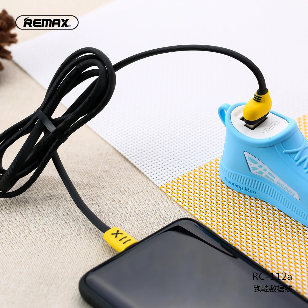 Remax RC 112i 2.4A Быстрая зарядка USB кабель синхронизации данных для iPhone Xs max XR X 8 7 6 s 6s plus