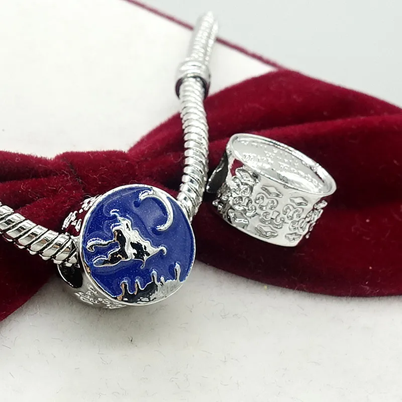 TTBEADS 1 шт серебряный Европейский Шарм бусы подходит ожерелье браслет подвеска