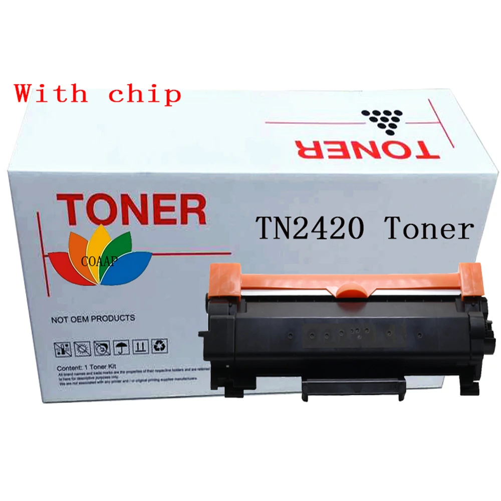 

1x Compatible TN 2420 Toner Cartridge for Brother DCP-L2510D L2530DW L2537DW L2550DN L2550DW, HL-L2350DW L2310D L2357DW L2375DW