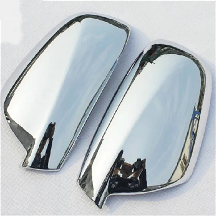 2 шт. ABS Хромированная боковая крышка зеркала заднего вида для PEUGEOT 307 2004-13 Чехол крыло зеркало пластик плтинг автомобиль-Стайлинг Аксессуары отделка
