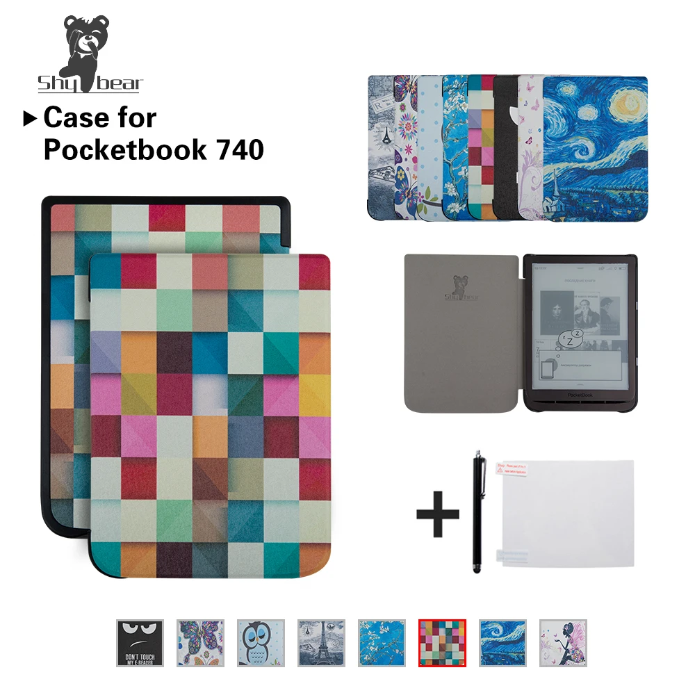 Чехол для PocketBook 740 7 8 дюймов InkPad 3 электронная книга Авто/Пробуждение чехол