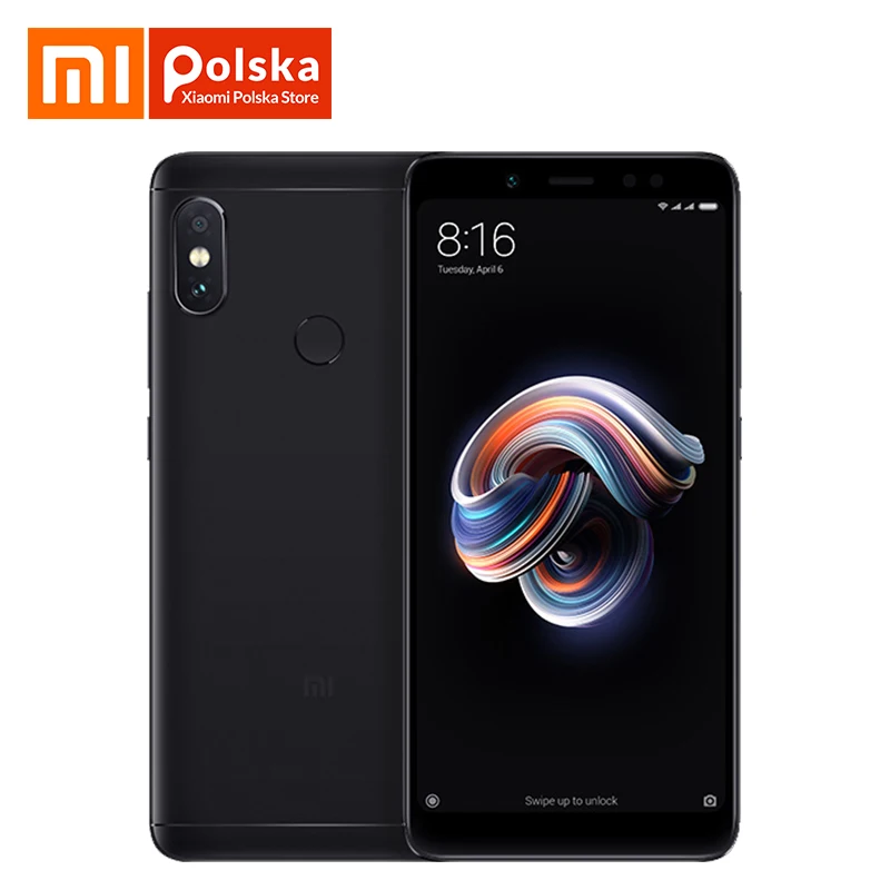 Глобальная версия Xiaomi Redmi Note 5 4 GB 64 Snapdragon 636 Octa Core 99 &quot18:9 полный экран Двойная