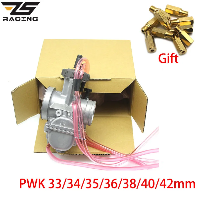 Карбюратор ZS гоночный PWK 33 34 35 36 38 40 42 мм с основным реактивным набором