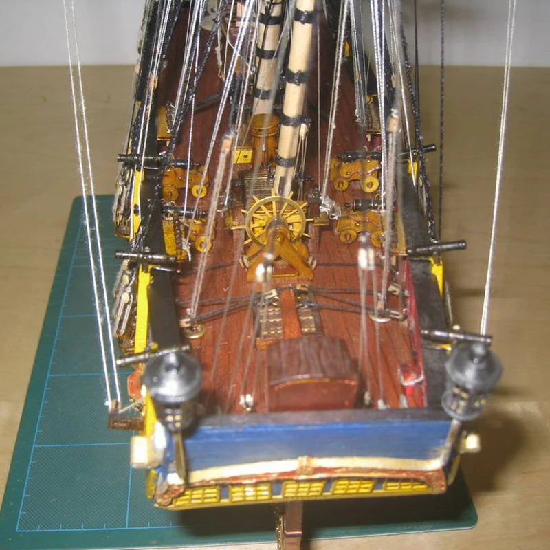 Деревянные комплекты моделей корабля Diy развивающая Игрушечная модель лодок