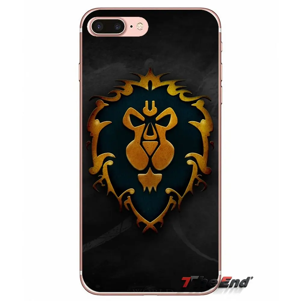 Игровой мир Warcraft Alliance для Xiaomi Redmi 4 3 3S Pro Mi3 Mi4 Mi4i Mi4C Mi5 Mi5S Mi Max Note 2 чехол мягкие чехлы |