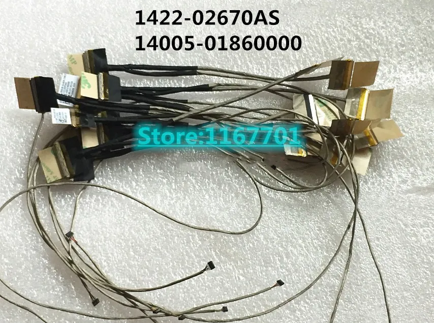 

New Original Laptop/notebook LCD/LED/LVDS cable for Asus X555 X555U X555UB X555UB-1A 4K2K 1422-02670AS 14005-01860000